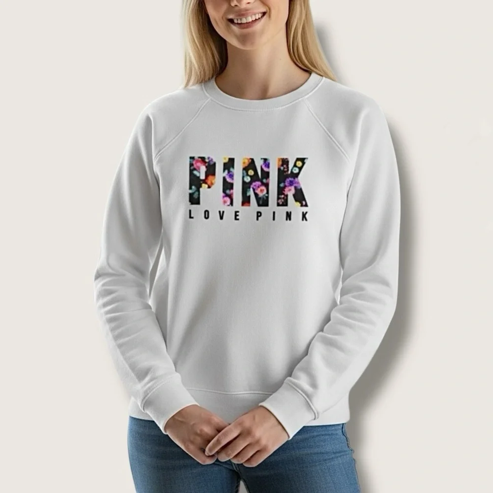 Pink Victoria’s Secret Sweatshirt Small New